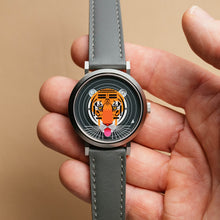 Load image into Gallery viewer, Asterisk x Charley Harper Cool Carnivore Jump Hour Automatic
