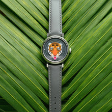 Load image into Gallery viewer, Asterisk x Charley Harper Cool Carnivore Jump Hour Automatic - Add-on
