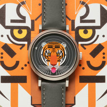 Load image into Gallery viewer, Asterisk x Charley Harper Cool Carnivore Jump Hour Automatic - Add-on
