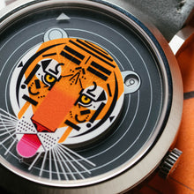 Load image into Gallery viewer, Asterisk x Charley Harper Cool Carnivore Jump Hour Automatic