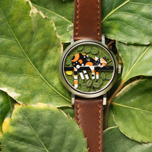 Load image into Gallery viewer, Asterisk x Charley Harper Limp on a Limb Jump Hour Automatic - Add-on