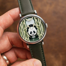 Load image into Gallery viewer, Asterisk x Charley Harper Panda Panda Jump Hour Automatic