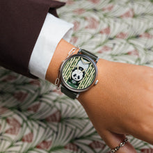 Load image into Gallery viewer, Asterisk x Charley Harper Panda Panda Jump Hour Automatic - Add-on