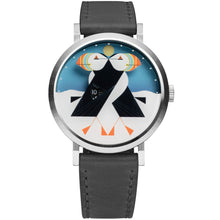 Load image into Gallery viewer, Asterisk x Charley Harper Puffins Passing Day &amp; Night - Add-on