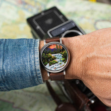 Load image into Gallery viewer, Asterisk Olympic Sunset Jump Hour Automatic