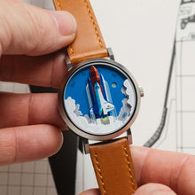 Load image into Gallery viewer, Asterisk Space Shuttle Jump Hour Automatic