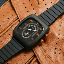 Load image into Gallery viewer, Xeric Retroscope Jump Hour Black Orange - Add-on
