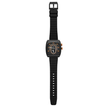 Load image into Gallery viewer, Xeric Retroscope Jump Hour Black Orange