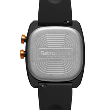 Load image into Gallery viewer, Xeric Retroscope Jump Hour Black Orange