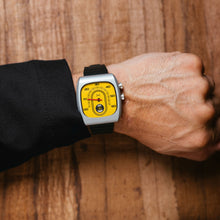 Load image into Gallery viewer, Xeric Retroscope Jump Hour Caution Yellow