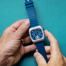 Load image into Gallery viewer, Xeric Retroscope Jump Hour Navy - Add-on