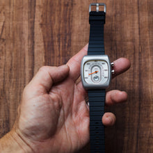 Load image into Gallery viewer, Xeric Retroscope Jump Hour Silver Black - Add-on