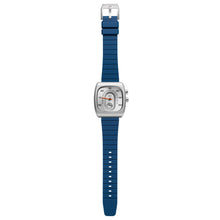 Load image into Gallery viewer, Xeric Retroscope Jump Hour Silver Blue