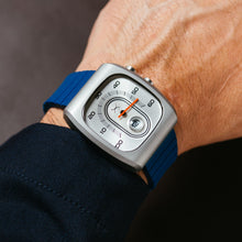 Load image into Gallery viewer, Xeric Retroscope Jump Hour Silver Blue - Add-on