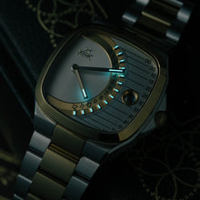 Load image into Gallery viewer, Timeline Retrograde Automatic Two-tone Gold Silver