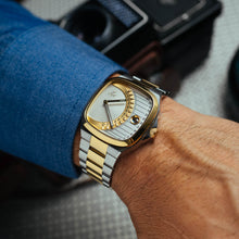 Load image into Gallery viewer, Timeline Retrograde Automatic Two-tone Gold Silver