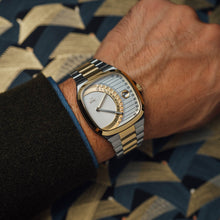 Load image into Gallery viewer, Timeline Retrograde Automatic Two-tone Gold Silver