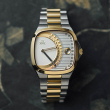 Load image into Gallery viewer, Timeline Retrograde Automatic Two-tone Gold Silver