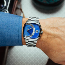 Load image into Gallery viewer, Timeline Retrograde Automatic Blue