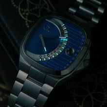 Load image into Gallery viewer, Timeline Retrograde Automatic Blue