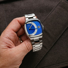 Load image into Gallery viewer, Timeline Retrograde Automatic Blue
