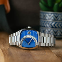 Load image into Gallery viewer, Timeline Retrograde Automatic Blue