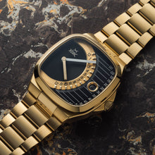 Load image into Gallery viewer, Timeline Retrograde Automatic Gold Black