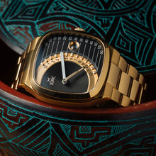 Load image into Gallery viewer, Timeline Retrograde Automatic Gold Black