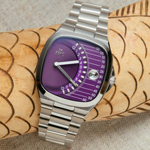Load image into Gallery viewer, Xeric Timeline Retrograde Automatic Purple