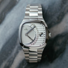 Load image into Gallery viewer, Timeline Retrograde Automatic All Silver