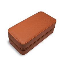 Load image into Gallery viewer, *Xeric Two-watch Tan Saffiano Travel Case