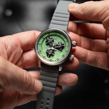 Load image into Gallery viewer, Xeric Vendetta II Automatic Wandering Hour Vintage Mint Lume