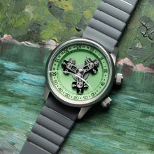 Load image into Gallery viewer, Xeric Vendetta II Automatic Wandering Hour Vintage Mint Lume