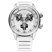 Load image into Gallery viewer, Xeric Vendetta II Automatic Wandering Hour Whiteout Lume