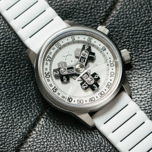 Load image into Gallery viewer, Xeric Vendetta II Automatic Wandering Hour Whiteout Lume
