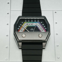 Load image into Gallery viewer, Xeric Volta Double Retrograde Silver Prism