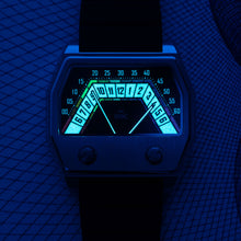 Load image into Gallery viewer, Xeric Volta Double Retrograde Silver Prism