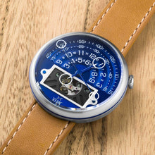 Load image into Gallery viewer, Xeric Halograph II Automatic Navy Tan Limited Edition