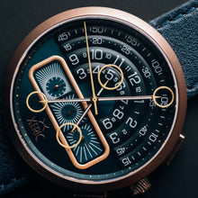 Load image into Gallery viewer, Halograph II Chrono Rose Gold Indigo