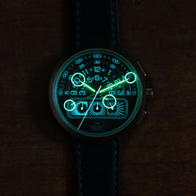 Load image into Gallery viewer, Halograph II Chrono Blue Steel