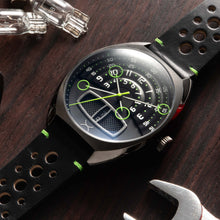 Load image into Gallery viewer, *Halograph III Automatic Gunmetal Lime