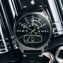 Load image into Gallery viewer, *Halograph III Automatic Gunmetal Lime