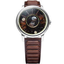 Load image into Gallery viewer, *Xeric NASA Apollo 15 American Moonphase Brown Cosmos