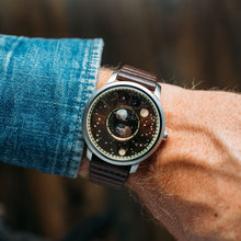 Load image into Gallery viewer, *Xeric NASA Apollo 15 American Moonphase Brown Cosmos