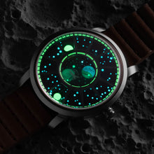Load image into Gallery viewer, *Xeric NASA Apollo 15 American Moonphase Cosmic Nebula
