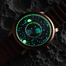 Load image into Gallery viewer, *Xeric NASA Apollo 15 American Moonphase Helix Nebula