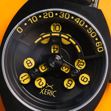 Load image into Gallery viewer, *Scrambler Automatic Wandering Hour Black Yellow