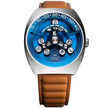 Load image into Gallery viewer, *Scrambler Automatic Wandering Hour Blue Tan