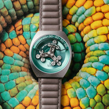 Load image into Gallery viewer, *Scrambler Automatic Wandering Hour Aqua Gray