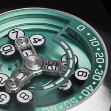 Load image into Gallery viewer, *Scrambler Automatic Wandering Hour Aqua Gray